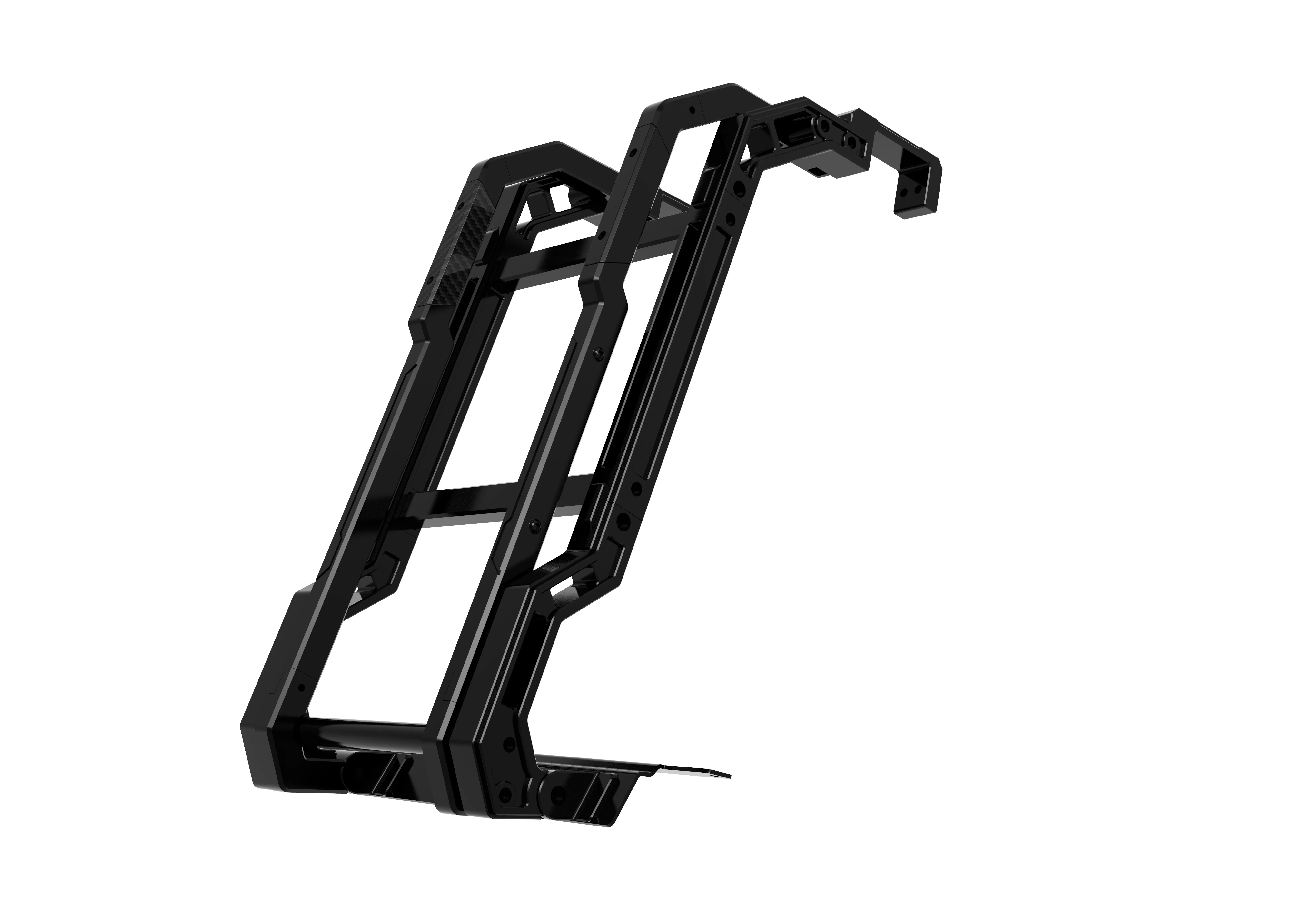 Raptor Offroad Sports SUV Side Access Aluminum Exterior Accessory Luxury Design Luggage Rack Ladder